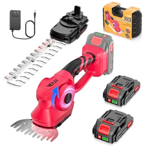 VARAI Cordless 2-in-1 Hedge Trimmer - Rank 3 in Best Hedge Trimmer of 2025
