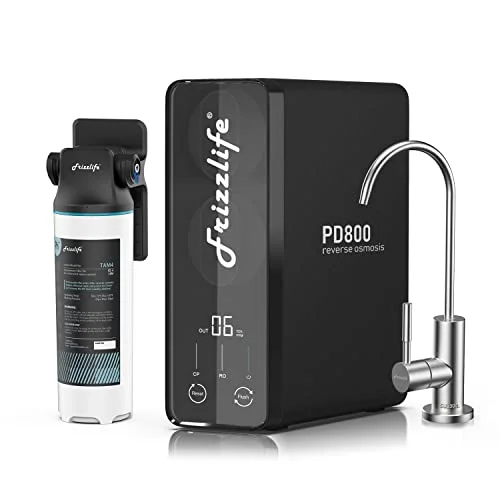 Frizzlife PD800-TAM4 Reverse Osmosis Water Filter System - Rank 7 in Best Reverse Osmosis Water Filtration System of 2025