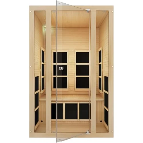 JNH Lifestyles Joyous 2 Person Infrared Sauna - Rank 6 in Best Indoor Sauna of 2025