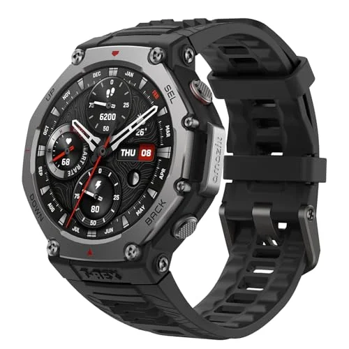 Amazfit T-Rex 3 Rugged Smart Watch 48mm - Rank 4 in Smart Watches