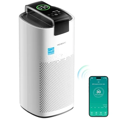 MORENTO Air Purifier with Smart WiFi and Sleep Mode - Rank 10 in Best Sterra Moon Air Purifier of 2025