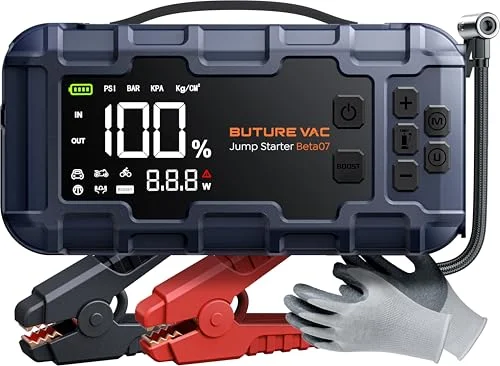 BuTure VAC 10-in-1 Jump Starter Kit - Rank 6 in Battery Jump Starters of 2025