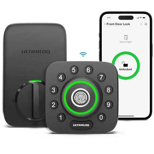 Ultraloq U-Bolt Pro WiFi Smart Lock - Rank 3 in Best Smart Door Locks of 2025