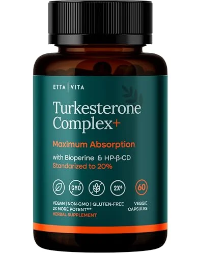 Etta Vita Turkesterone Supplement - Rank 2 in Best Turkesterone of 2025