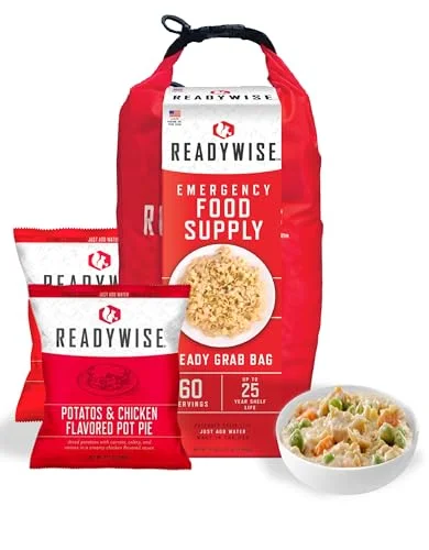 ReadyWise Emergency Food Supply, 60 Servings - Rank 6 in Best Emergency Food Supplier of 2025
