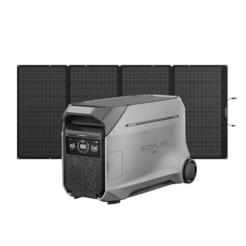 EF ECOFLOW DELTA Pro 3 Solar Generator 4000Wh - Rank 3 in Best Home Battery of 2025