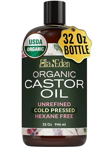 Ella & Eden Organic Castor Oil - Rank 3 in Best Organic Castor Oil of 2025