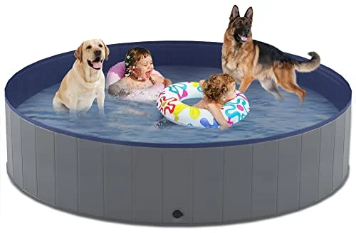Niubya Foldable Pet Pool 80x12 Inch - Rank 9 in Best Outdoor Swimming Pool of 2025