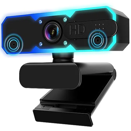 NBPOWER Streaming Webcam with RGB Light - Rank 8 in Best Webcams For Streaming of 2025