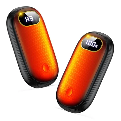 Rechargeable Hand Warmers 14000mAh, Dual-Sided Heating - Rank 2 in Best Rechargeable Pocket Warmers of 2025