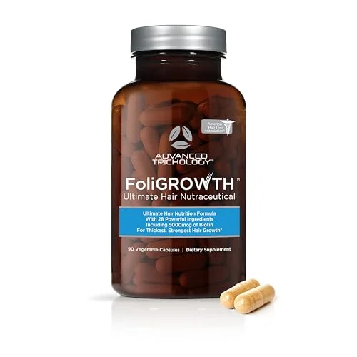 FoliGROWTH Hair Growth Supplement - Rank 5 in Best Hair Growth Supplements of 2025