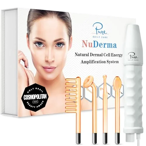 NuDerma Portable Skin Therapy Wand - Rank 6 in Best Red Light Therapy Hair Growth of 2025