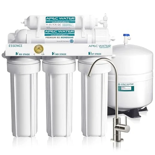 APEC Water Systems ROES-50 Reverse Osmosis Water Filter - Rank 6 in Best Reverse Osmosis Filter of 2025