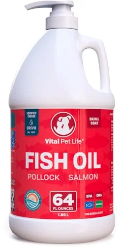 Vital Pet Life Fish Oil Supplement for Dogs - Rank 4 in Best Fish Oil For Dogs of 2025
