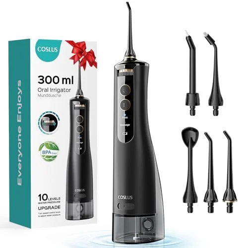 COSLUS Water Flosser 2025 Upgrade - Rank 8 in Best Kids Water Flosser of 2025