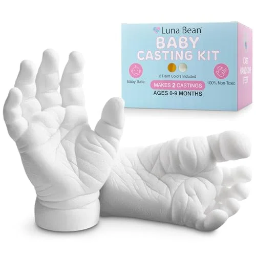 Luna Bean Baby Keepsake Hand Casting Kit - Rank 10 in Best Baby Foot Peel of 2025