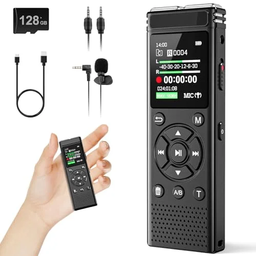 Tonfarb 136GB Digital Voice Recorder - Rank 2 in Best Digital Recorder of 2025