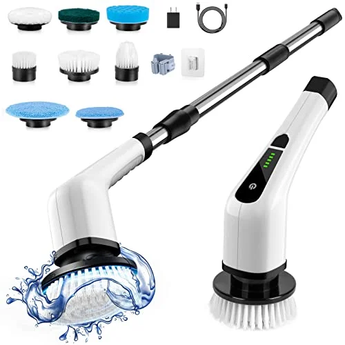 Bomves Electric Spin Scrubber, Cordless Cleaning Brush - Rank 9 in Best Electric Spin Scrub of 2025