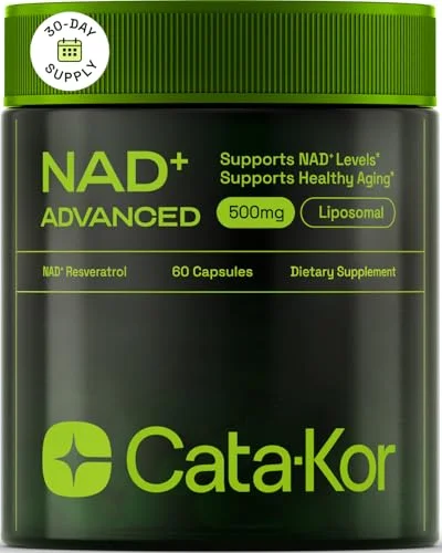 Cata-Kor Liposomal NAD Resveratrol Supplement - Rank 7 in Best Resveratrol Supplements of 2025