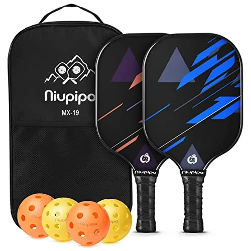 Niupipo Pickleball Paddle Set with Bag and Balls - Rank 5 in Best Pickleball Paddles of 2025