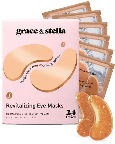 grace & stella Caffeine Under Eye Patches - Rank 4 in Best Under Eye Cream For Bags of 2025