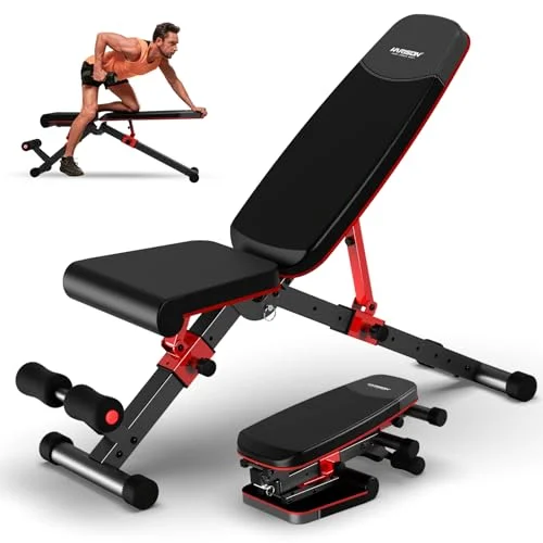 HARISON Adjustable Weight Bench with Leg Extension - Rank 8 in Best Weight Bench of 2025