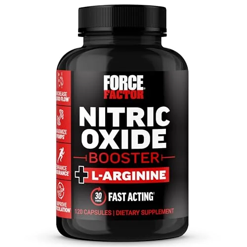 Force Factor Nitric Oxide Booster - Rank 5 in Best Nitric Oxide of 2025