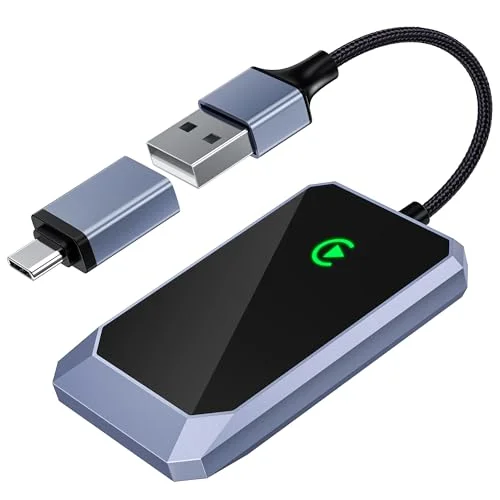 TERUNSOUl Wireless CarPlay Adapter - Rank 2 in Best Wireless Carplay Adapters of 2025