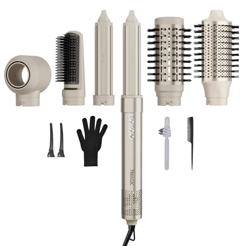 7MAGIC Hair Dryer & Styler Brush - Rank 3 in Best Airwrap Curler of 2025
