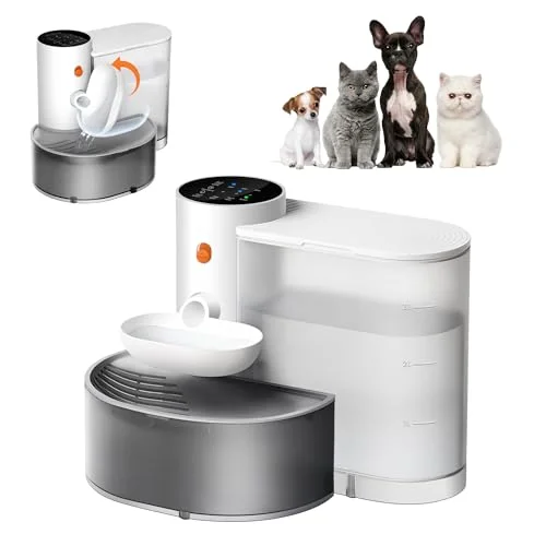 Potaroma Pet Water Fountain, 3.5L Rechargeable - Rank 3 in Best Cat Water Fountain of 2025