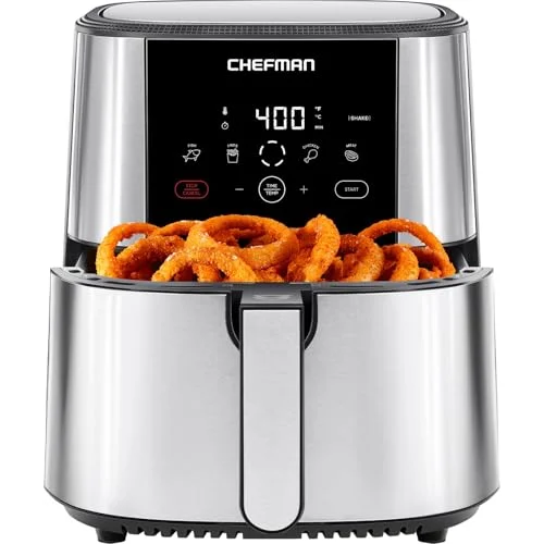 Chefman TurboFry Touch Air Fryer XL 8-Qt - Rank 5 in Air Fryers of 2025