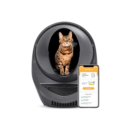 Litter-Robot 3 Connect by Whisker - Rank 8 in Best Self Cleaning Cat Litter Box of 2025