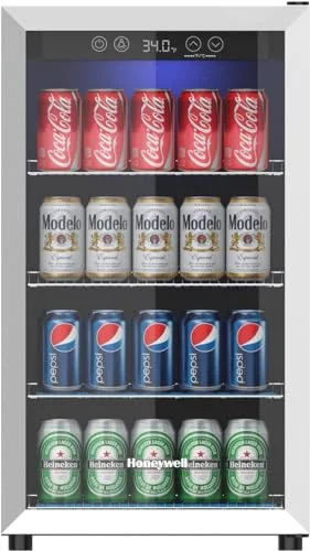 Honeywell 115 Can Beverage Refrigerator - Rank 7 in Best Mini Refrigerator of 2025