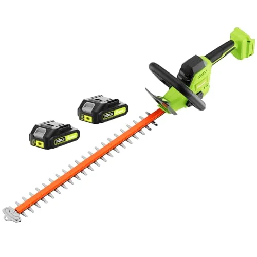 Sunchers 20V Max Cordless Hedge Trimmer - Rank 10 in Best Hedge Trimmer of 2025