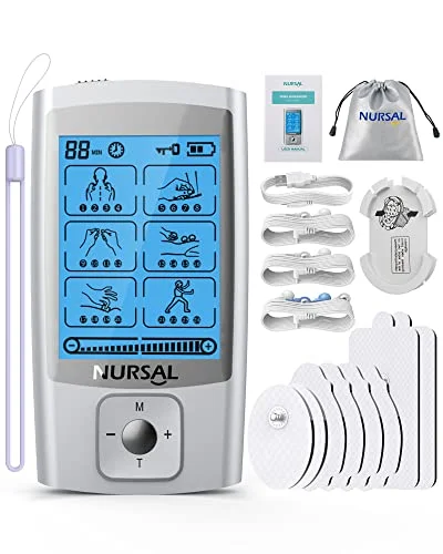 NURSAL 24 Modes Rechargeable TENS Unit - Rank 4 in Best Tens Unit For Back Pain of 2025
