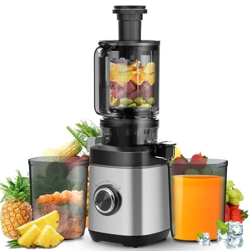 PSIIDAN Cold Press Juicer with Wide Chute - Rank 5 in Juicer Machines