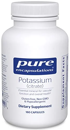 Pure Encapsulations Potassium Citrate Supplement - Rank 5 in Best Potassium Citrate of 2025