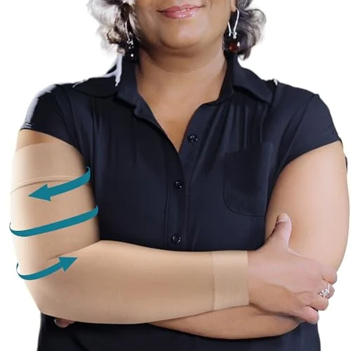 KEMFORD Compression Arm Sleeves for Lymphedema - Rank 7 in Best Elbow Compression Sleeve of 2025