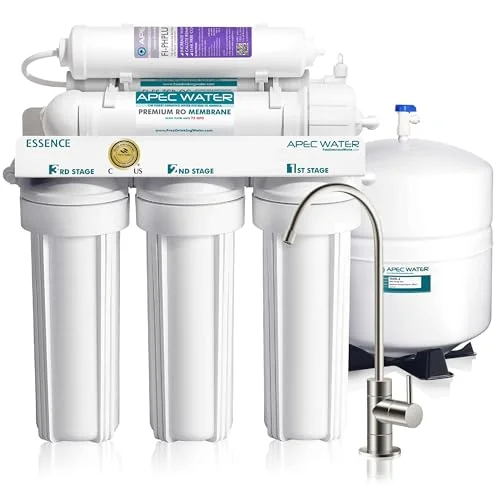 APEC Water ROES-PH75 Alkaline Reverse Osmosis System - Rank 9 in Best Under Sink Water Filter of 2025