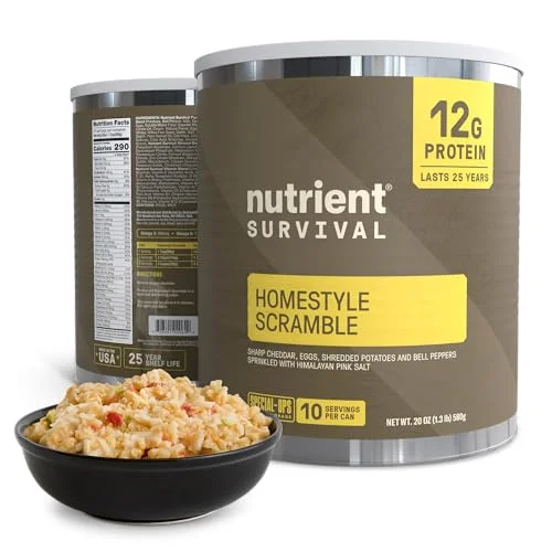 Nutrient Survival Homestyle Scramble Eggs - Rank 4 in Best Emergency Food Supplier of 2025