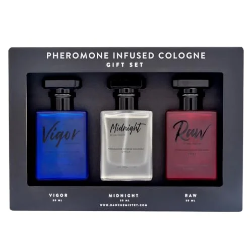 RawChemistry Men's Pheromone Cologne Gift Set - Rank 1 in Best Cologne For Men of 2025