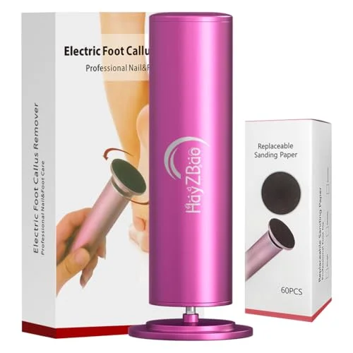 HayZBao Matte Purple Electric Foot File - Rank 8 in Best Feet Foot Peel of 2025
