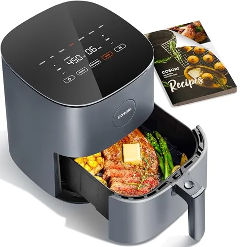 COSORI Air Fryer 5 Qt, 450F, Gray - Rank 4 in Air Fryers of 2025