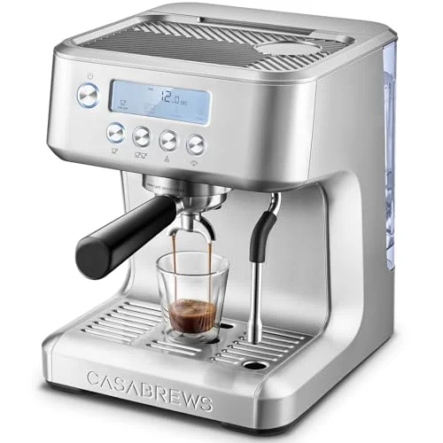 CASABREWS Espresso Machine with LCD Display - Rank 3 in Best Espresso Machines of 2025