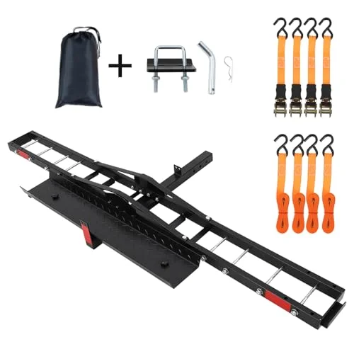 GarveeTech Heavy Duty Motorcycle Hitch Carrier - Rank 5 in Best Motorcycle Hitch Carrier of 2025