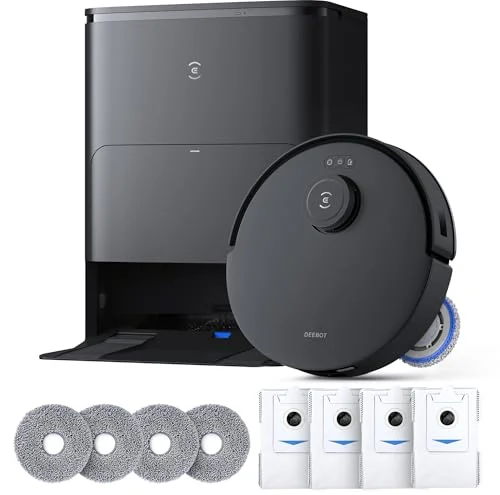 Ecovacs Deebot T30S Robot Vacuum and Mop - Rank 10 in Best Mopping Robot of 2025