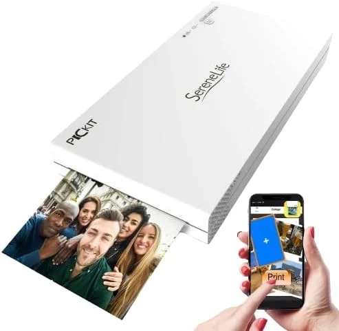 SereneLife Wireless Instant Photo Printer - Rank 8 in Best Instant Photo Printer of 2025