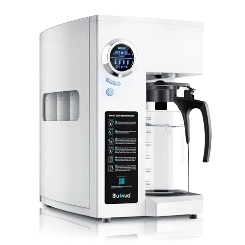 Bluevua RO100ROPOT-UV Countertop Reverse Osmosis Water Filter - Rank 7 in Best Countertop Reverse Osmosis System of 2025
