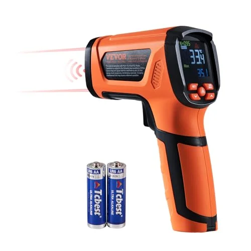 VEVOR Dual Laser Infrared Thermometer Gun - Rank 9 in Best Infrared Thermometer of 2025