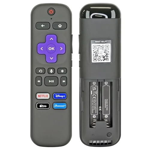 Anderic RC-FA1 Universal Roku Remote Control - Rank 10 in Roku Sticks of 2025